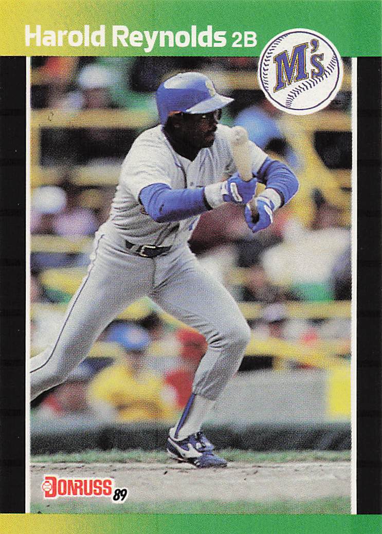 1989 Donruss Baseball Harold Reynolds #93