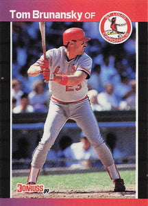 1989 Donruss Baseball Tom Brunansky #112