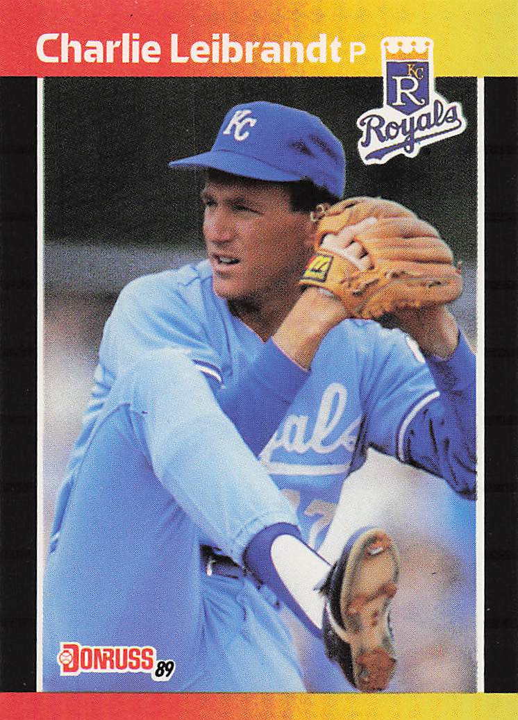 1989 Donruss Baseball Charlie Leibrandt #89d