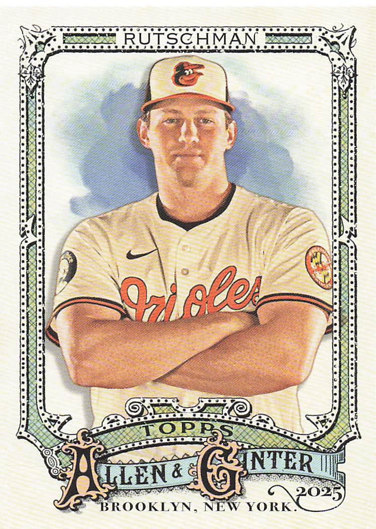 2025 Topps Allen & Ginter Baseball Adley Rutschman #65