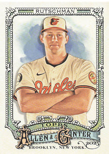 2025 Topps Allen & Ginter Baseball Adley Rutschman #65