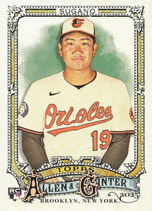 2025 Topps Allen & Ginter Baseball Tomoyuki Sugano #149 Rookie