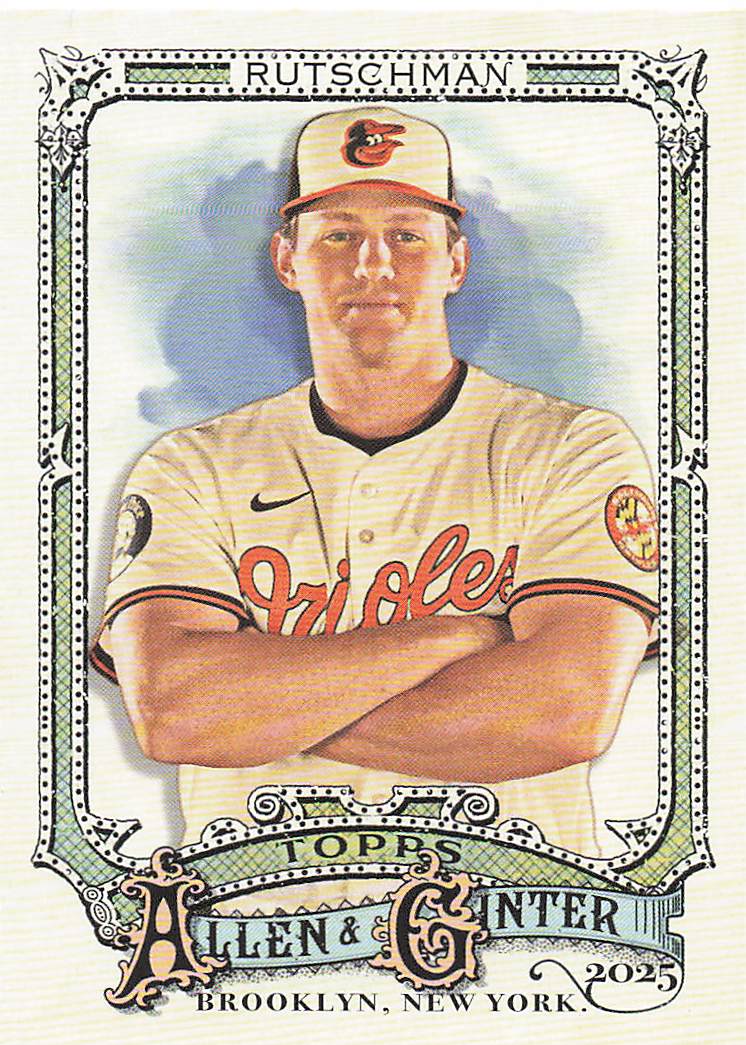 2025 Topps Allen & Ginter Baseball Adley Rutschman #65