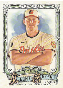 2025 Topps Allen & Ginter Baseball Adley Rutschman #65