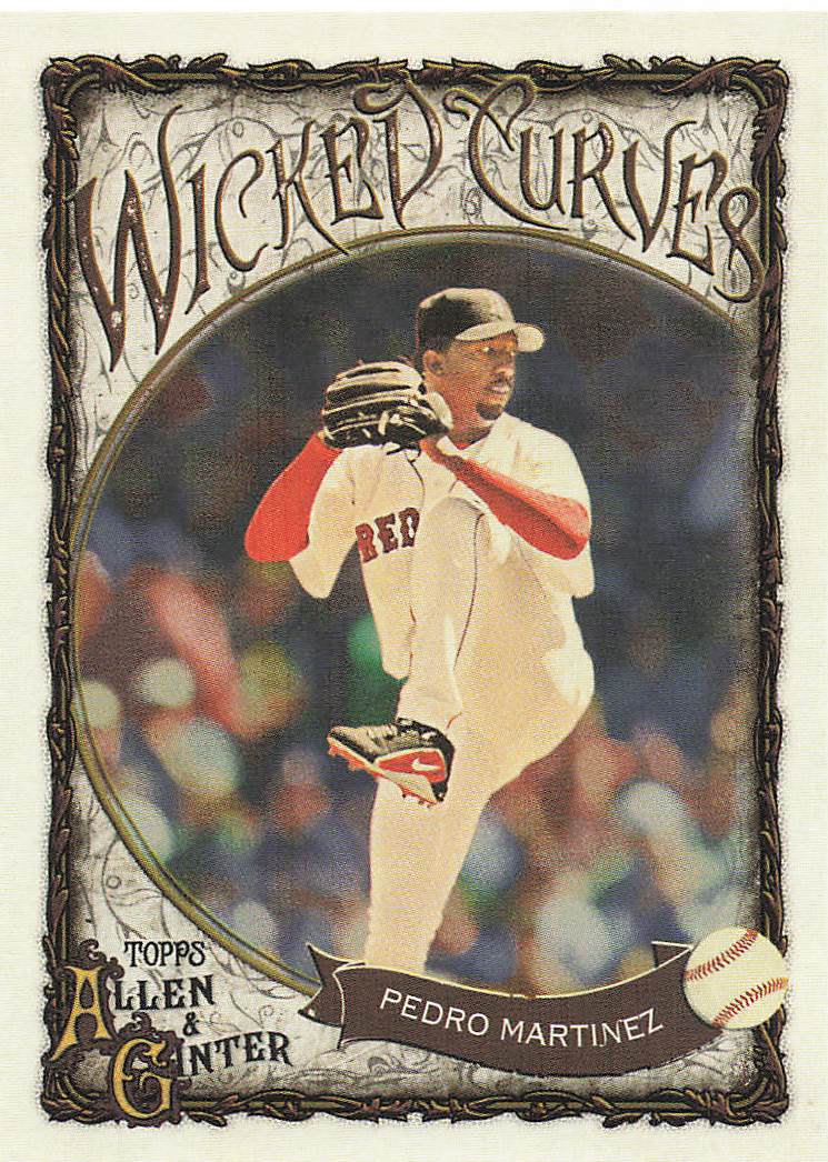 2025 Topps Allen & Ginter Baseball Wicked Curves Pedro Martinez #WC-12