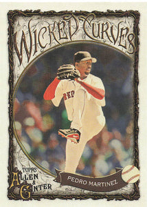 2025 Topps Allen & Ginter Baseball Wicked Curves Pedro Martinez #WC-12