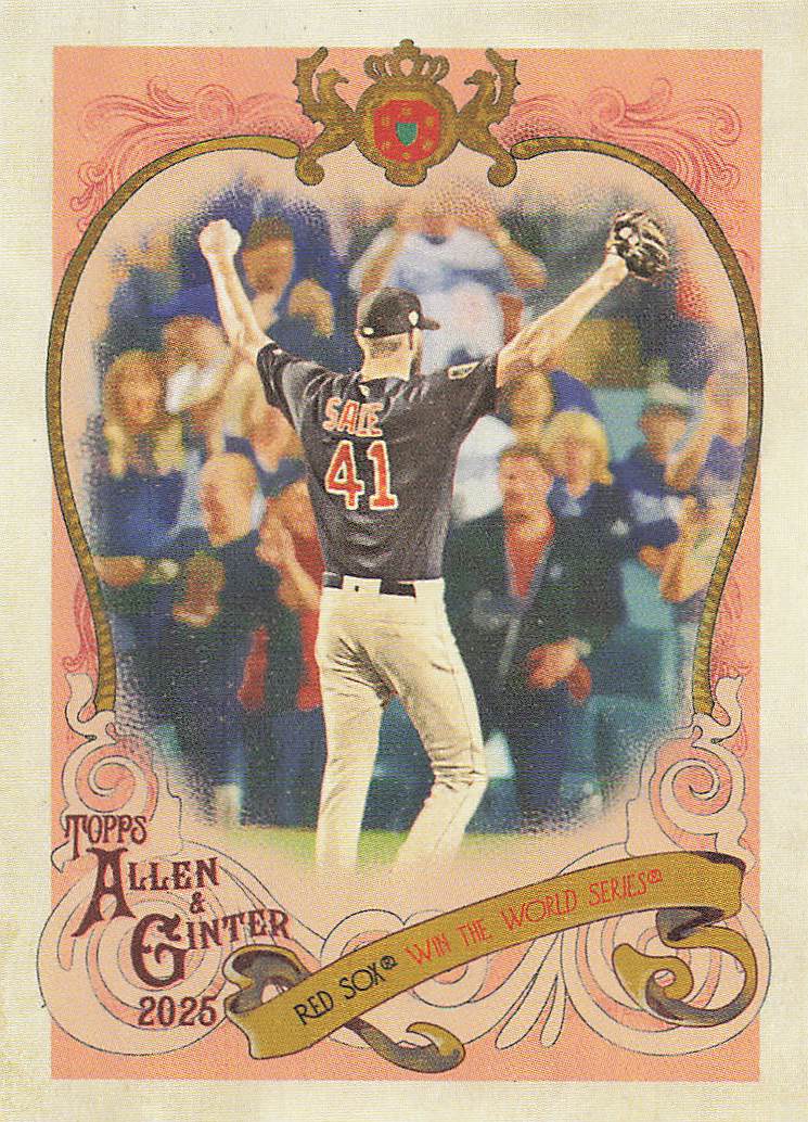 2025 Topps Allen & Ginter Baseball Sweet Victory Chris Sale #SV-24