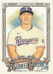 2025 Topps Allen & Ginter Baseball Wyatt Langford #106