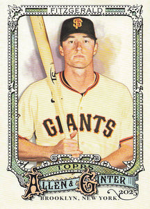 2025 Topps Allen & Ginter Baseball Tyler Fitzgerald #202