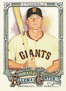 2025 Topps Allen & Ginter Baseball Tyler Fitzgerald #202
