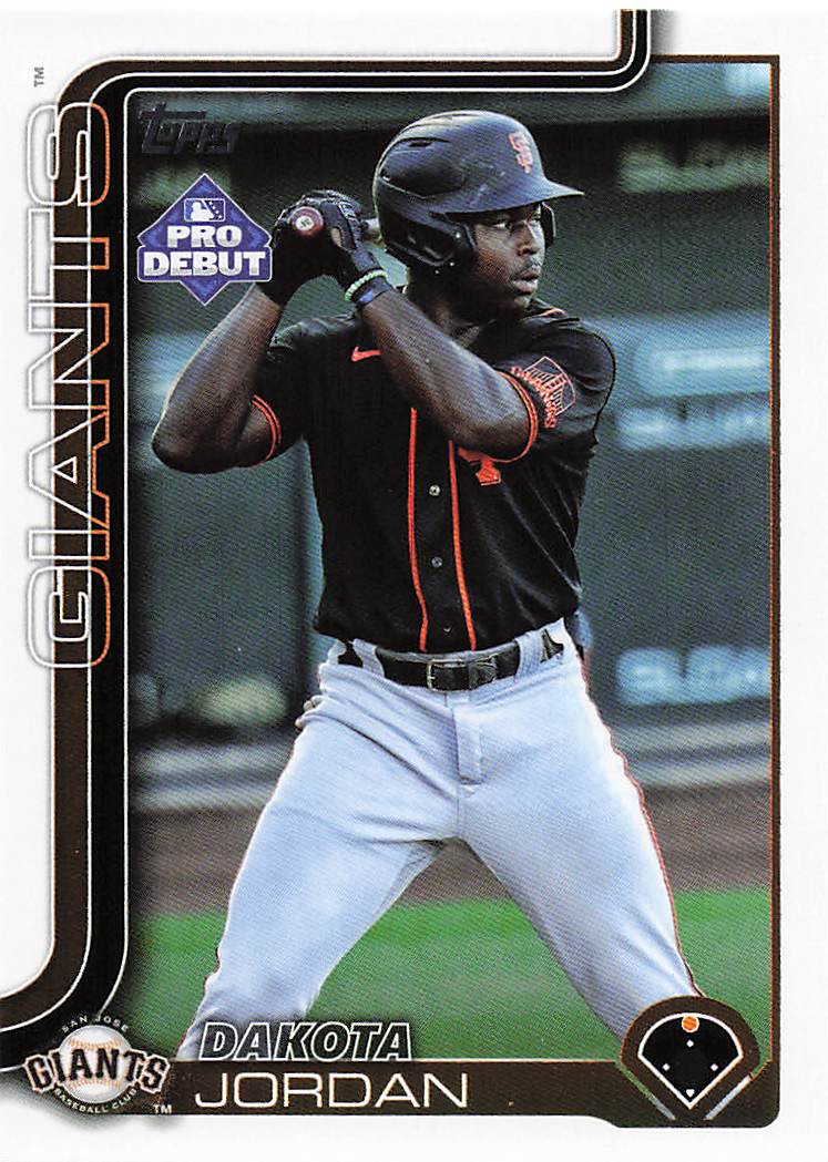 2025 Topps Pro Debut Baseball Dakota Jordan #PD-146