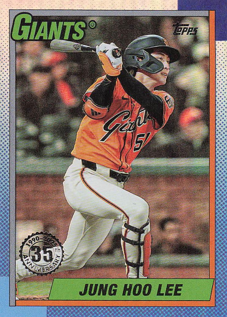 2025 Topps Update Baseball 1990 Topps Baseball Jung Hoo Lee #U90-21