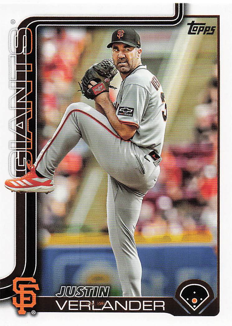 2025 Topps Update Baseball Justin Verlander #US100