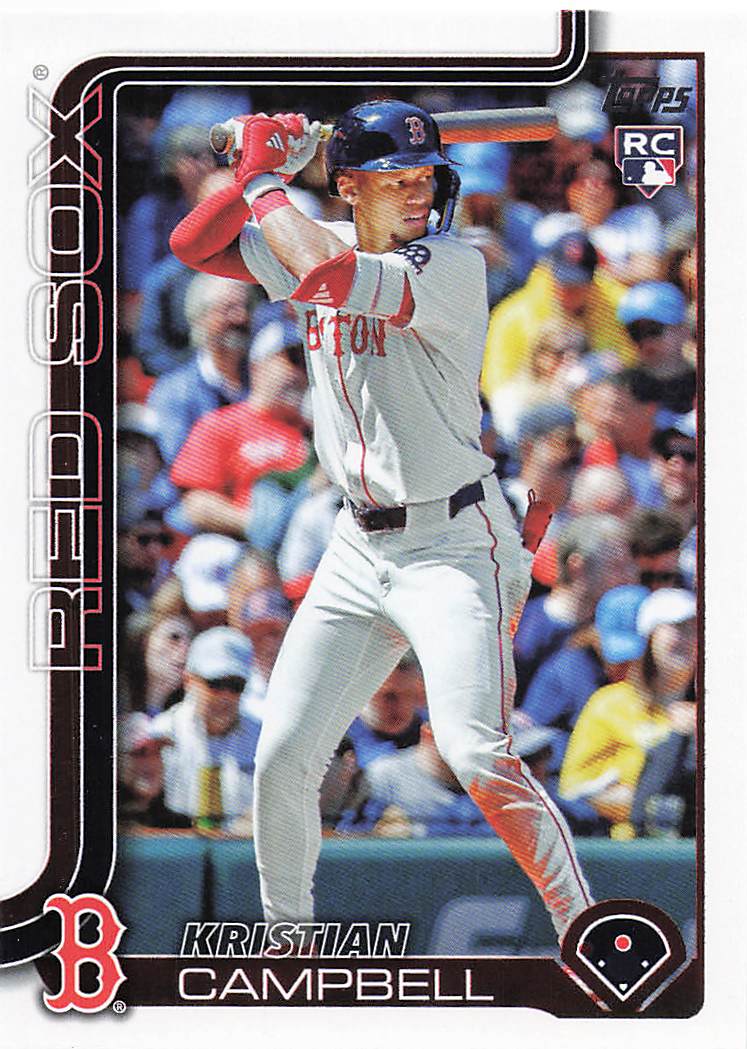 2025 Topps Update Baseball Kristian Campbell #US1 Rookie