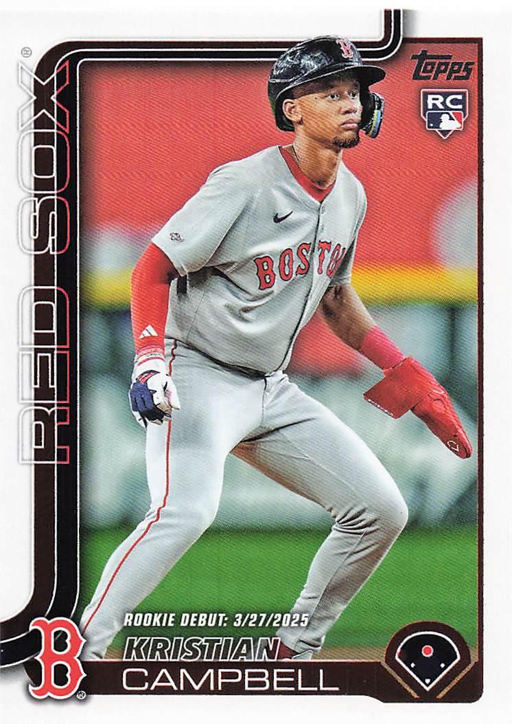 2025 Topps Update Baseball Kristian Campbell #US129