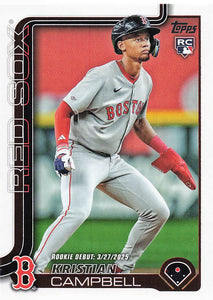 2025 Topps Update Baseball Kristian Campbell #US129