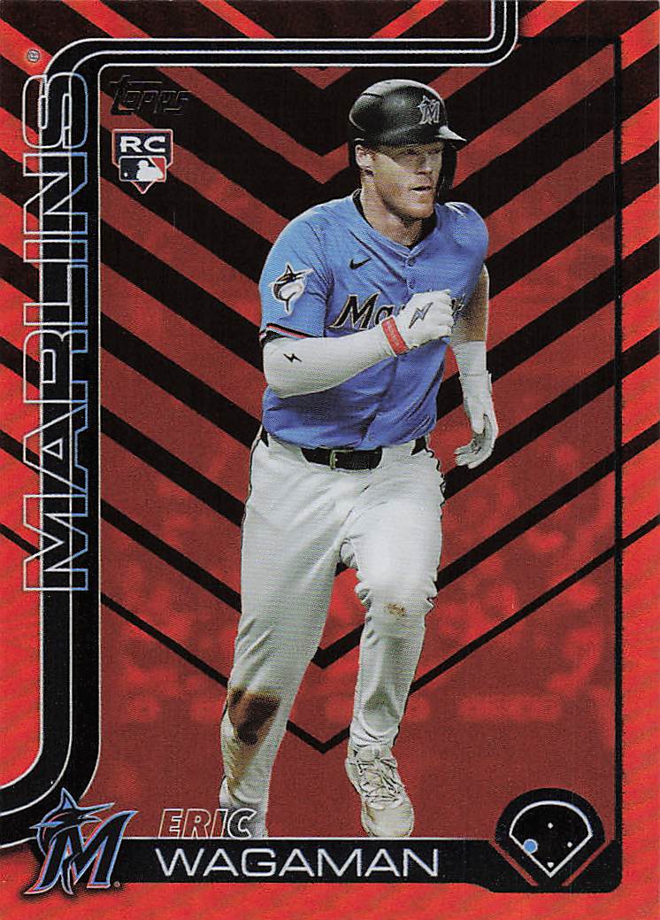 2025 Topps Update Baseball Holiday Eric Wagaman #US310 Rookie