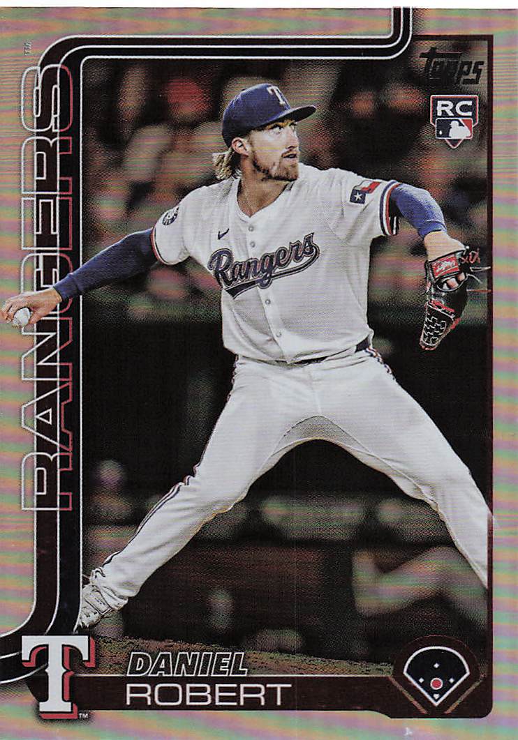 2025 Topps Update Baseball Rainbow Foil Daniel Robert #US304 Rookie