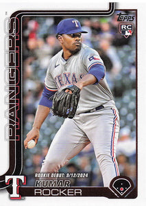 2025 Topps Update Baseball Kumar Rocker #US264