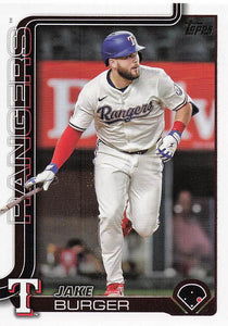 2025 Topps Update Baseball Jake Burger #US98