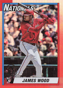 2025 Topps Update Baseball 1990 Topps Baseball James Wood #U90-28