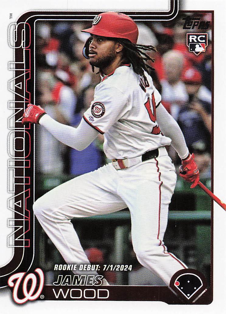 2025 Topps Update Baseball James Wood #US218