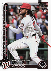 2025 Topps Update Baseball James Wood #US218