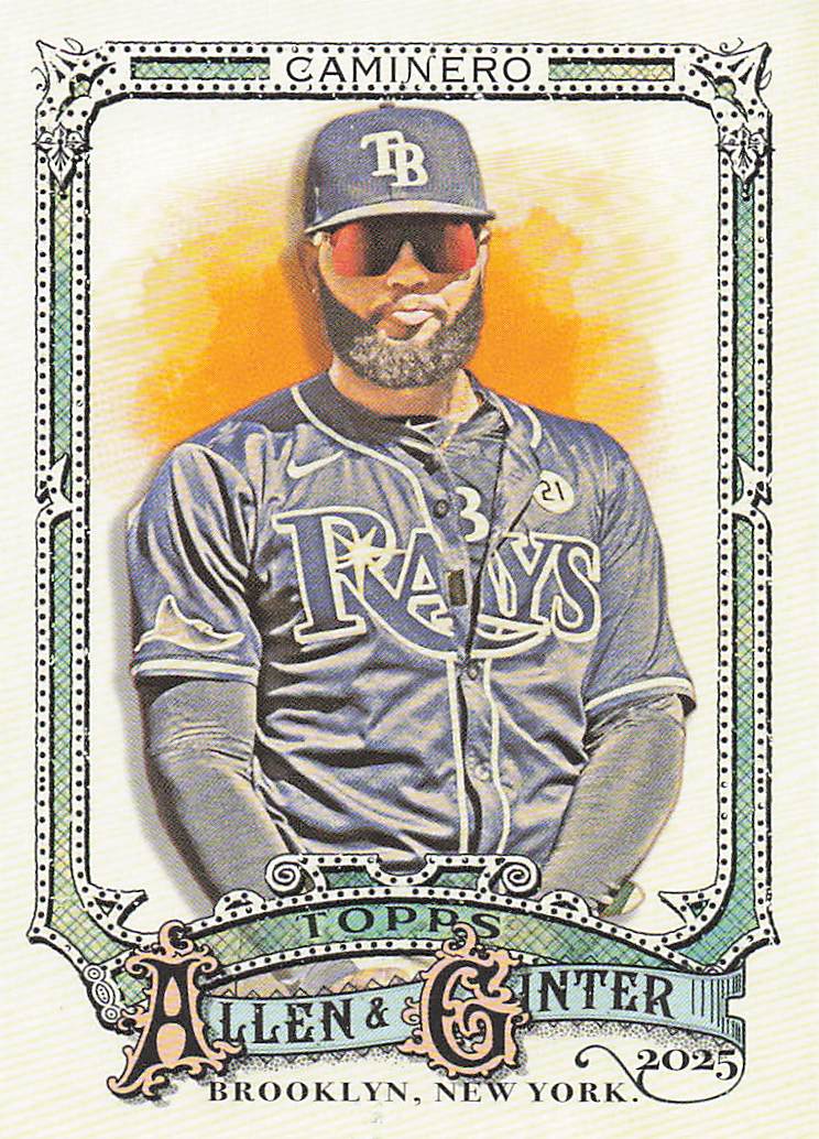 2025 Topps Allen & Ginter Baseball Junior Caminero #72