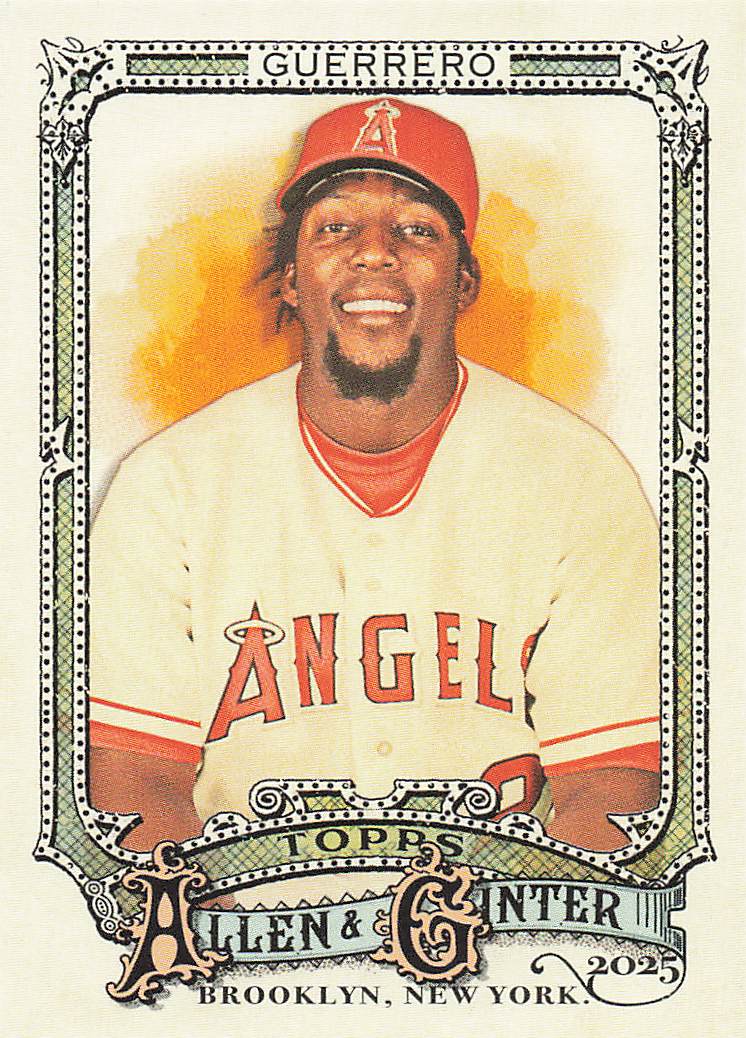 2025 Topps Allen & Ginter Baseball Vladimir Guerrero #327