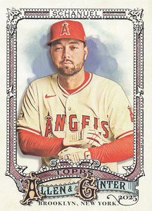 2025 Topps Allen & Ginter Baseball Nolan Schanuel #161