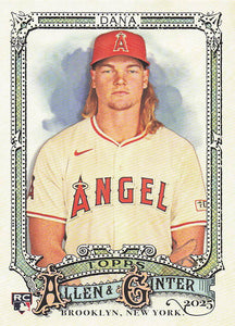 2025 Topps Allen & Ginter Baseball Caden Dana #84 Rookie