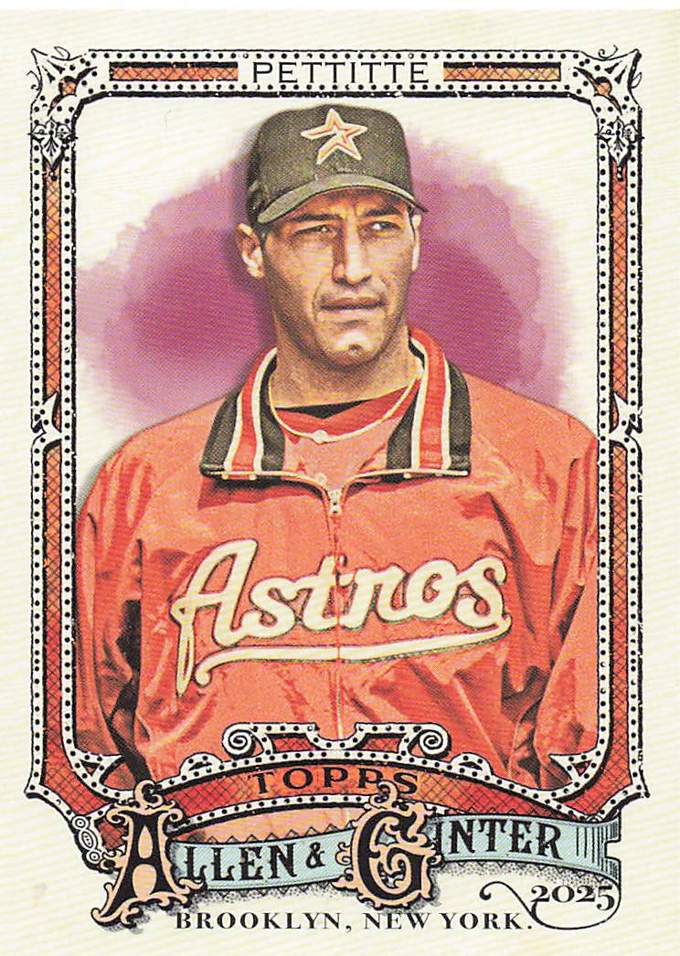 2025 Topps Allen & Ginter Baseball Andy Pettitte #185