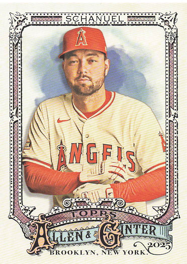 2025 Topps Allen & Ginter Baseball Nolan Schanuel #161
