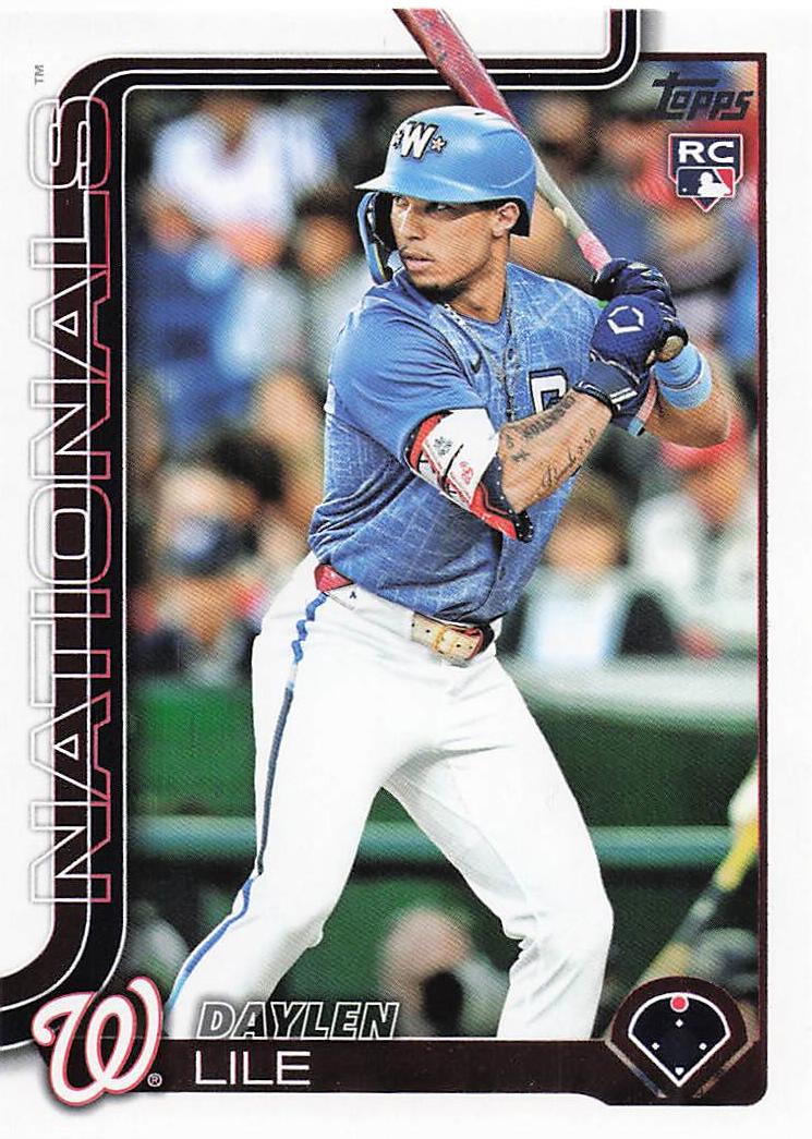 2025 Topps Update Baseball Daylen Lile #US172 Rookie