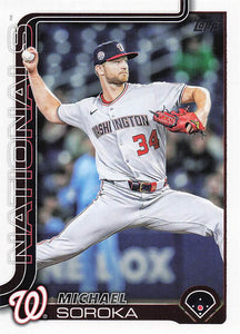 2025 Topps Update Baseball Michael Soroka #US347