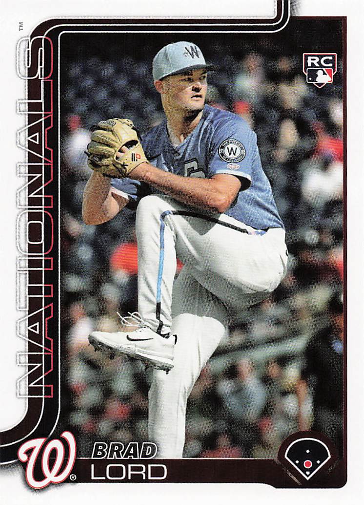 2025 Topps Update Baseball Brad Lord #US39 Rookie