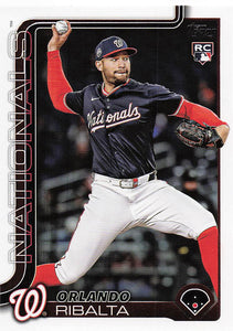 2025 Topps Update Baseball Orlando Ribalta #US203 Rookie