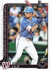 2025 Topps Update Baseball Daylen Lile #US172 Rookie