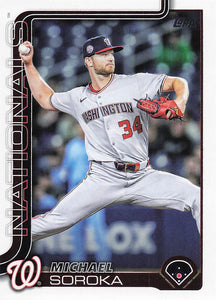2025 Topps Update Baseball Michael Soroka #US347