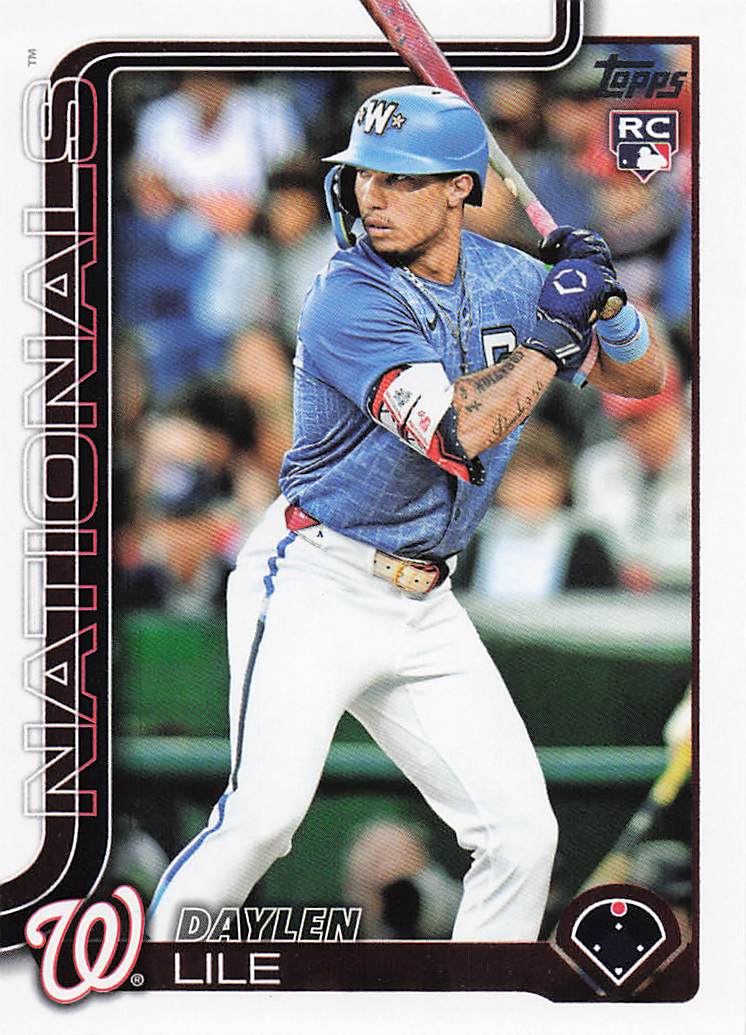 2025 Topps Update Baseball Daylen Lile #US172 Rookie