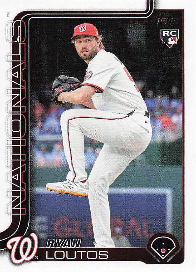 2025 Topps Update Baseball Ryan Loutos #US202 Rookie