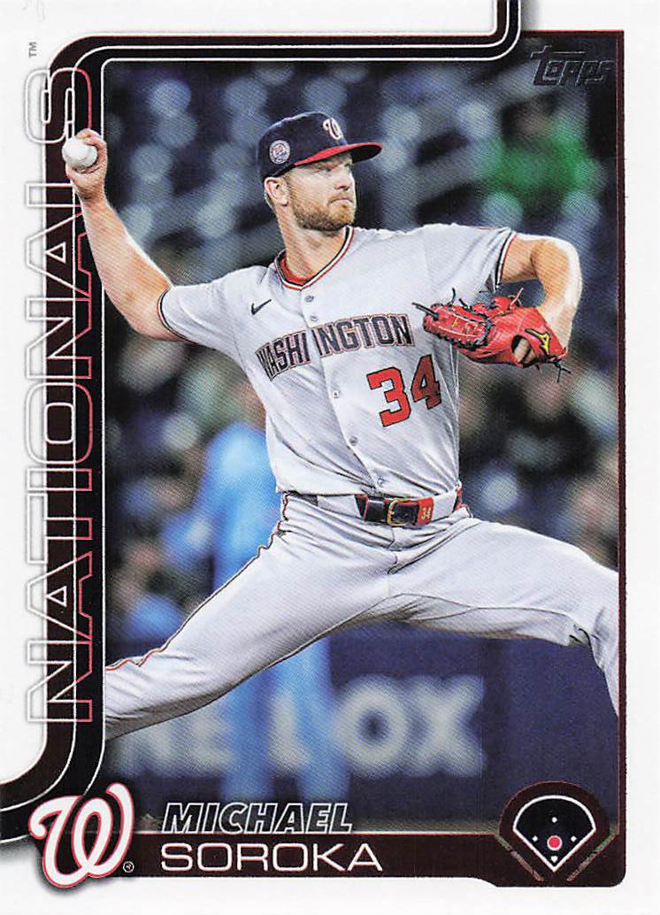 2025 Topps Update Baseball Michael Soroka #US347