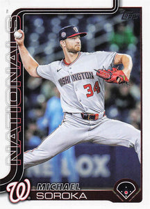 2025 Topps Update Baseball Michael Soroka #US347