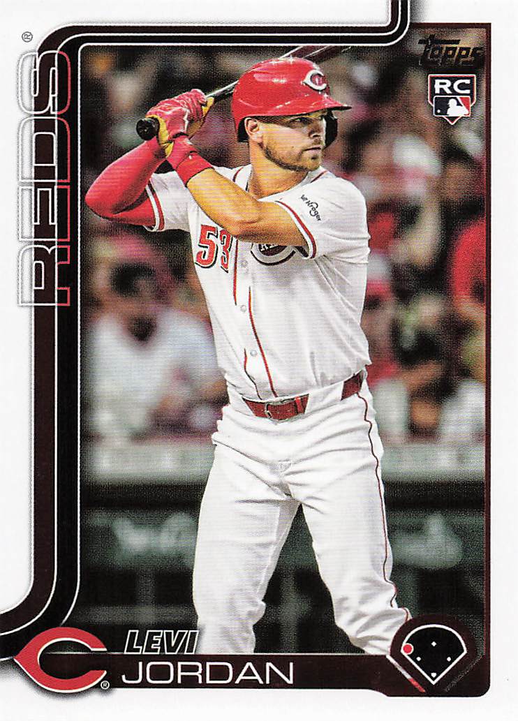 2025 Topps Update Baseball Levi Jordan #US6 Rookie