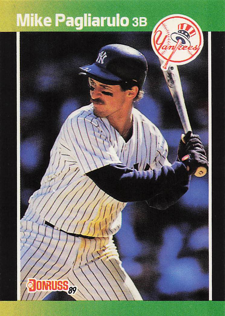 1989 Donruss Baseball Mike Pagliarulo #127c
