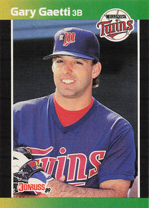 1989 Donruss Baseball Gary Gaetti #64