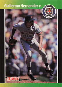 1989 Donruss Baseball Guillermo Hernandez #62