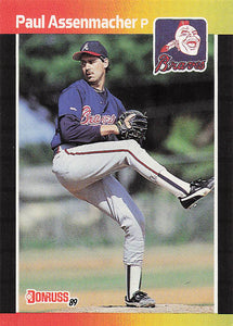 1989 Donruss Baseball Paul Assenmacher #357