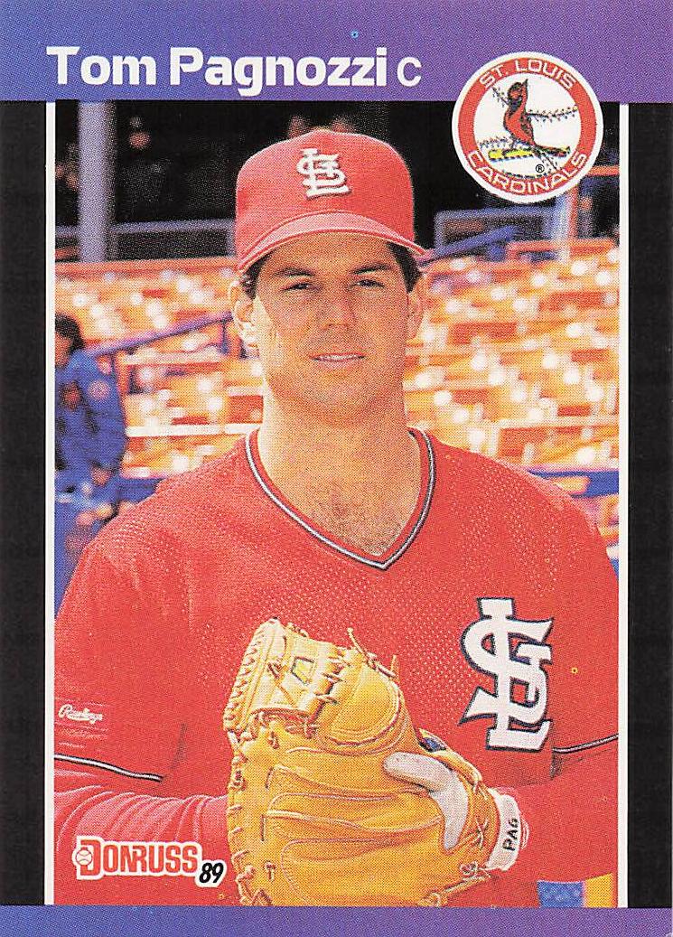 1989 Donruss Baseball Tom Pagnozzi #399