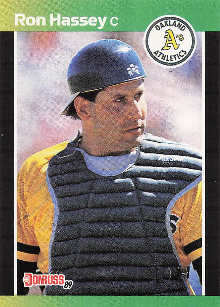 1989 Donruss Baseball Ron Hassey #361